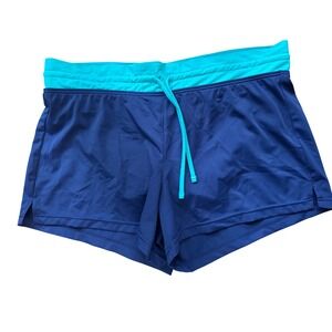 Title Nine Swim Board Shorts Drawstring Athletic Swim Bottoms Size M